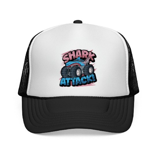 Monster Truck Shark Attack Week 2023 Trucker Caps