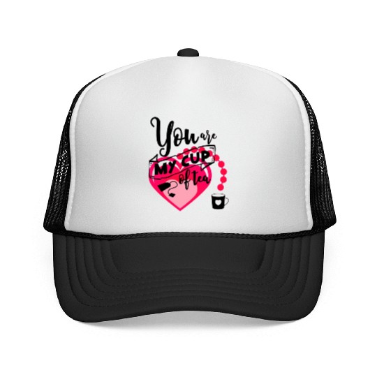 Friends and Lovers cup of Tea Gift and Trucker Caps Trucker Caps