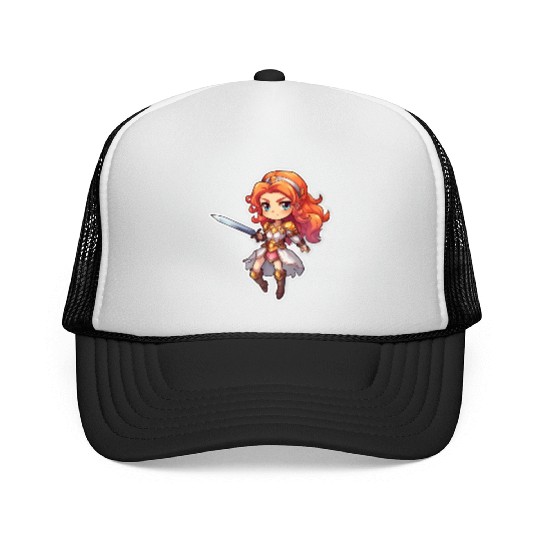 Warrior Princess Adventure Trucker Caps