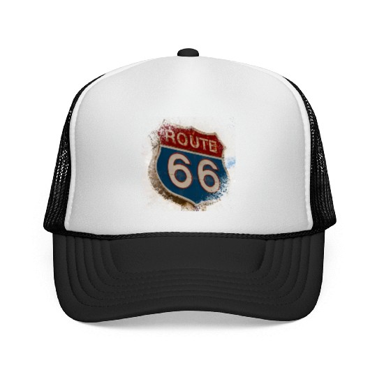 Route 66 Trucker Caps
