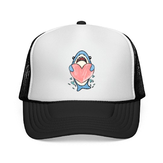 Love Shark Trucker Caps