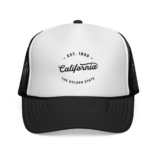 California 1850 West Coast Trucker Caps