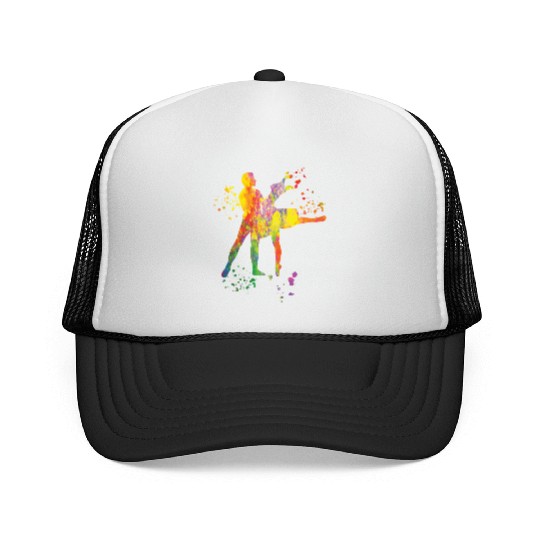 Ballet Dance Couple Woman Ballerina Trucker Caps