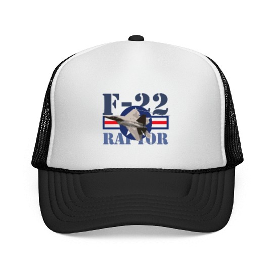 F 22 Raptor USAF Trucker Caps