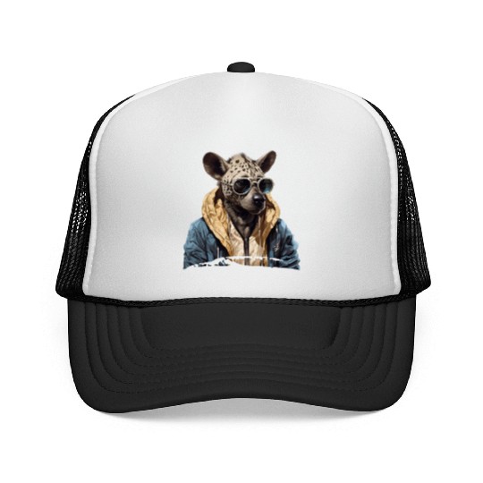 Street Style Spotted Hyena | Hyena Lovers Trucker Caps