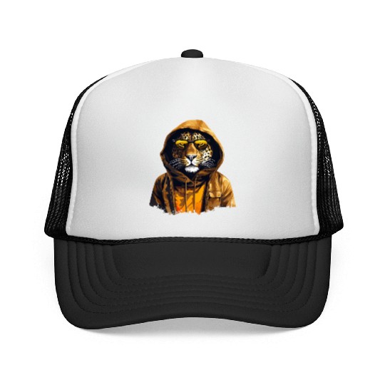 Street Style African Leopard | Leopard Lovers Trucker Caps
