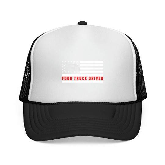Fast Food Dining Festival Grill Trucker Caps
