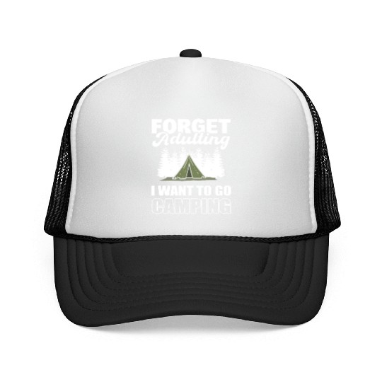Adulting Life Nature Lover Trucker Caps
