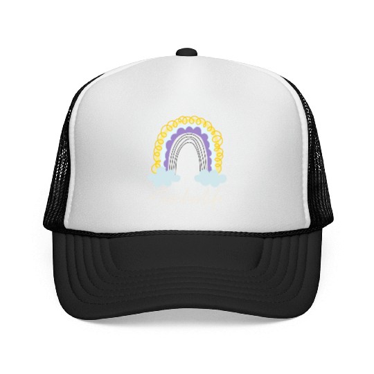 Teacher Life Kindergarten Teacher Appreciation Trucker Caps