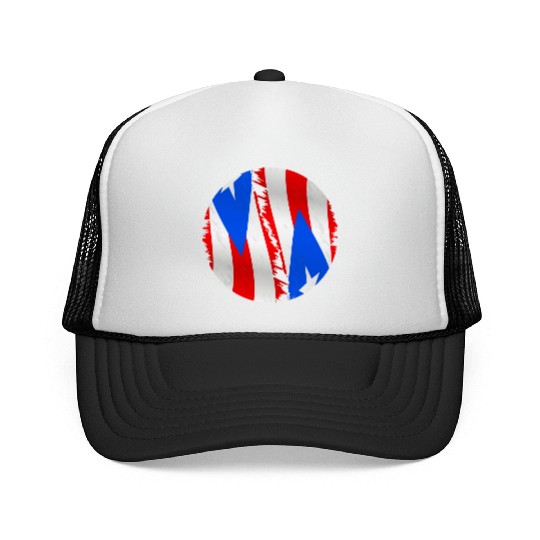 Puerto Rico Flag For A Puerto Rican Boricua Lover Trucker Caps