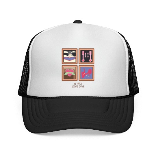 Narcissistic My God I Love It Trucker Caps