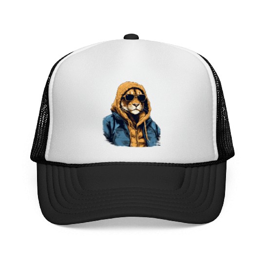 Mountain Lion Street Style | Mountain Lion Lovers Trucker Caps