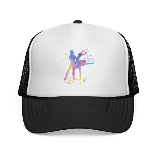 Ballet Dance Couple Woman Ballerina Trucker Caps