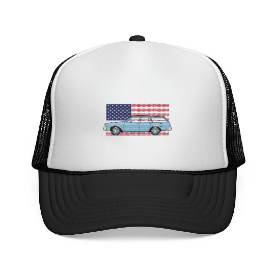Usa Light Blue Trucker Caps