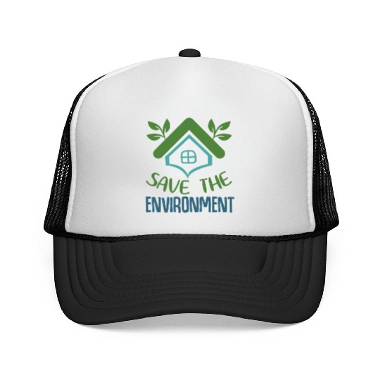 Save The Environment Trucker Caps
