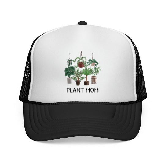 Plant Mom Potted Plant Lover Trucker Caps