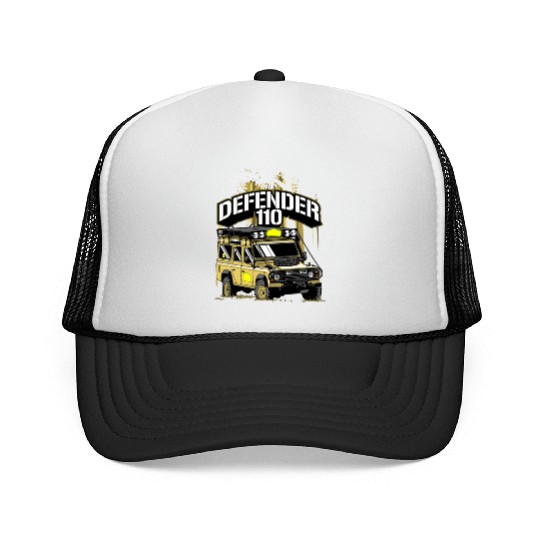 Defender 110 Adventure Car Trucker Caps