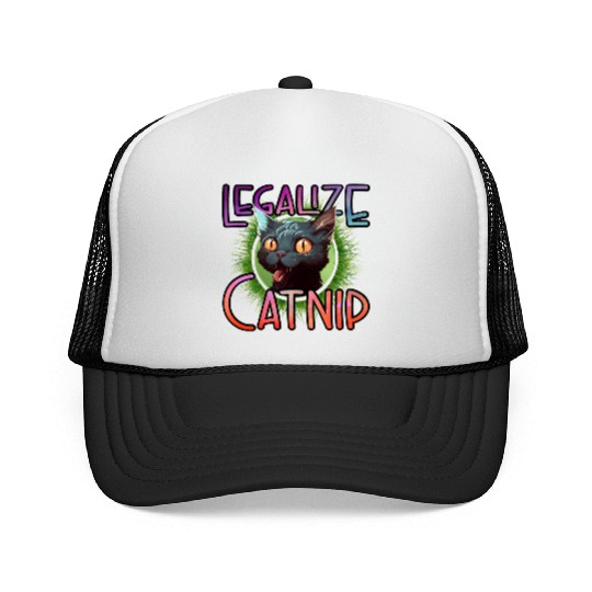 Legalize Catnip Trucker Caps