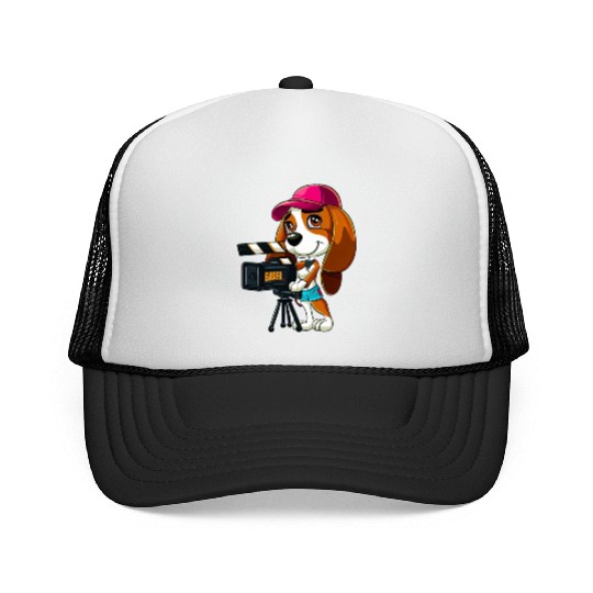 Beagle Puppy - Pepper Trucker Caps
