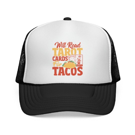 Tarot Card Reader Will Read Tarot Cards For Tacos Trucker Caps