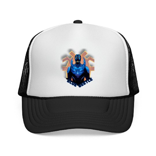 Blue Beetle Trucker Caps