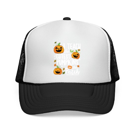 Teacher Halloween Pre K Teacher Kindergarten Trucker Caps