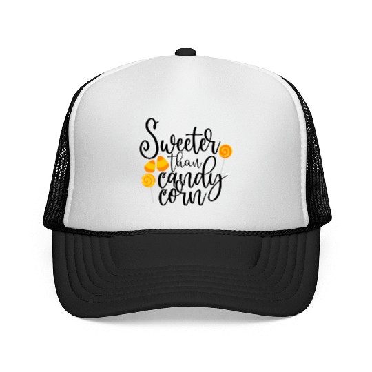 Sweeter Than Candy Corn Trucker Caps