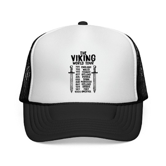 The Viking World Tour Trucker Caps