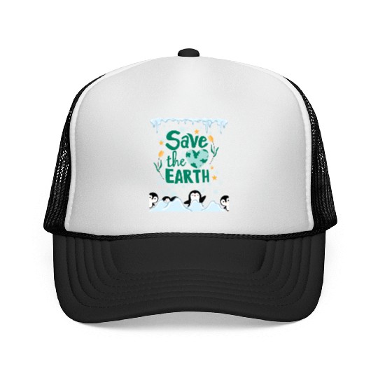 Save our Planet Earth, Save our beautiful animals! Trucker Caps