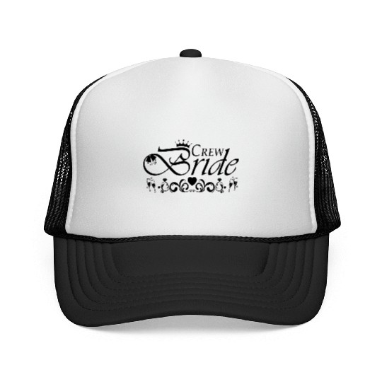 Crew Bride Bachelorette Party Trucker Caps