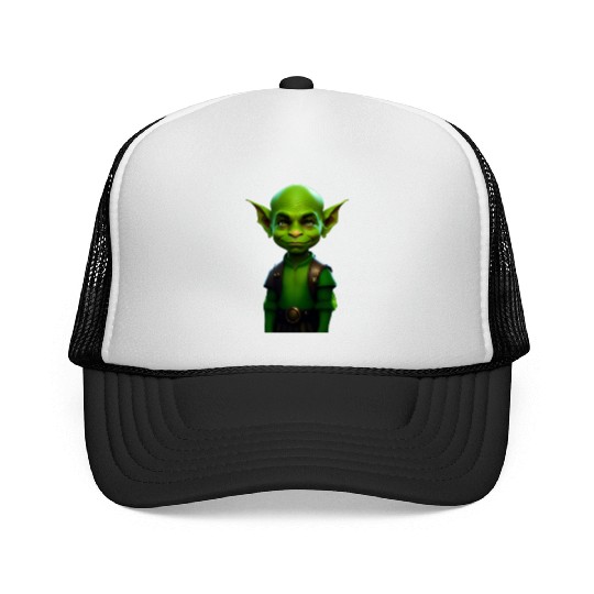Green Goblin Rascal Embrace the Mischief Trucker Caps