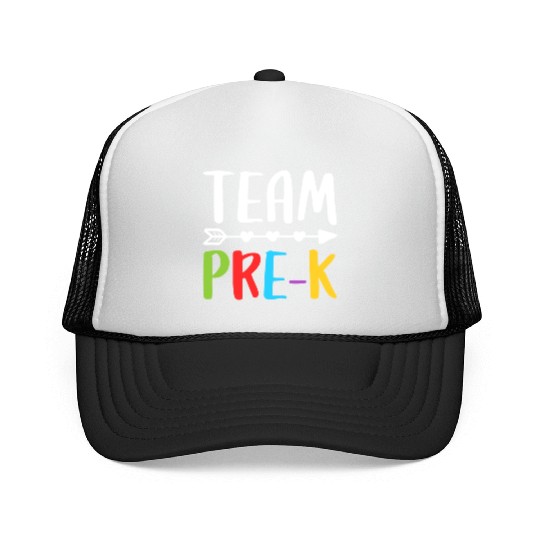 Team Pre-K, Teacher Back To School Trucker Caps