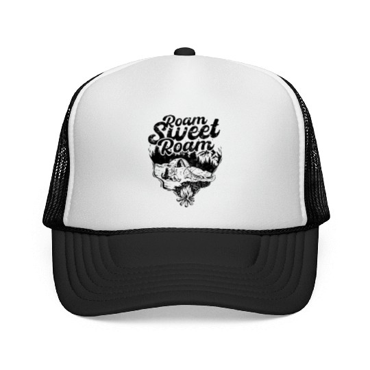 Roam Sweet Roam - Road Trip Trucker Caps