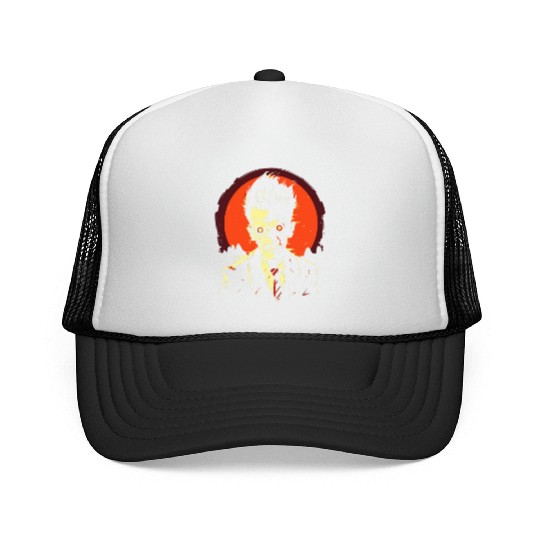 Zombie Apocalypse Ready for Halloween Grim Reaper Trucker Caps