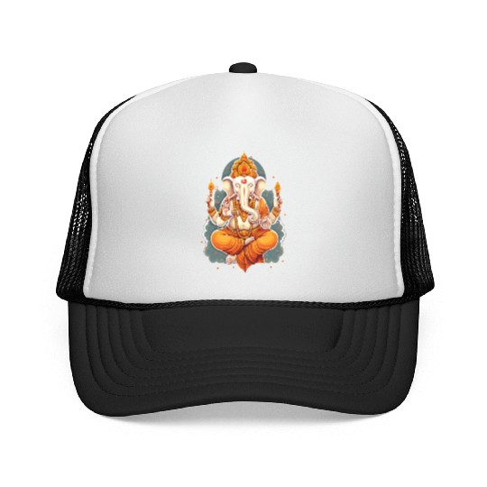 Happy Diwali Diwali Festival Indian Hindu Hinduism Trucker Caps