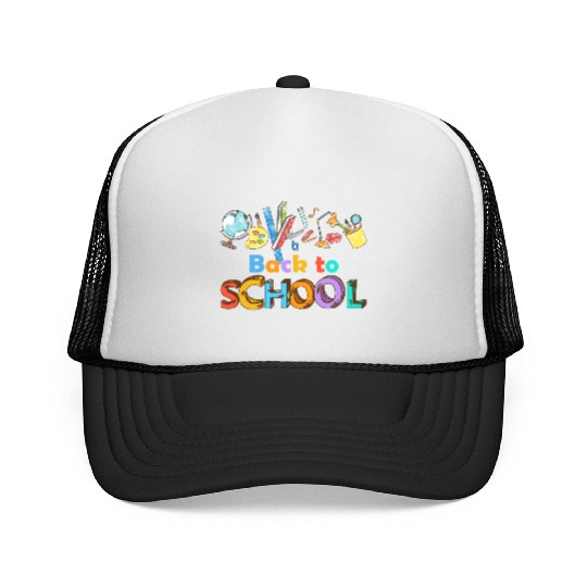 Go Back To School Trucker Caps