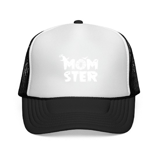 Momster Halloween Costume Mom Mama Women Trucker Caps