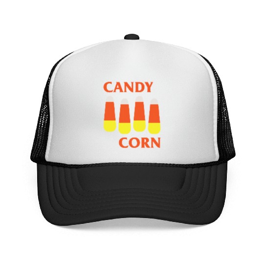 Candy Corn Punk Trucker Caps