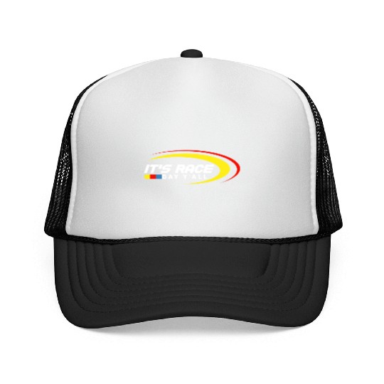 It s Race Day Y all Funny Racing Drag Trucker Caps