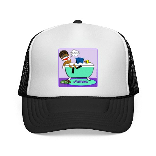 Jumau the Sock Monkey Trucker Caps