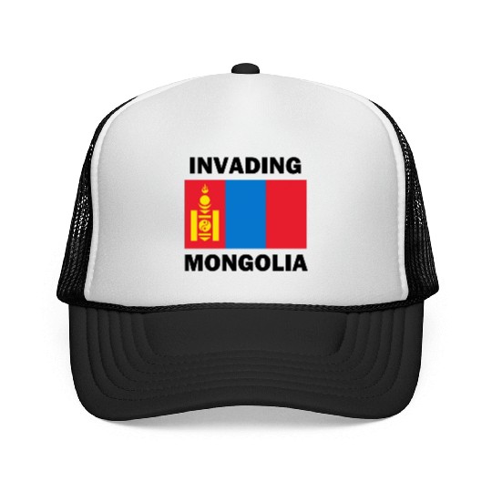 Invading Mongolia Trucker Caps
