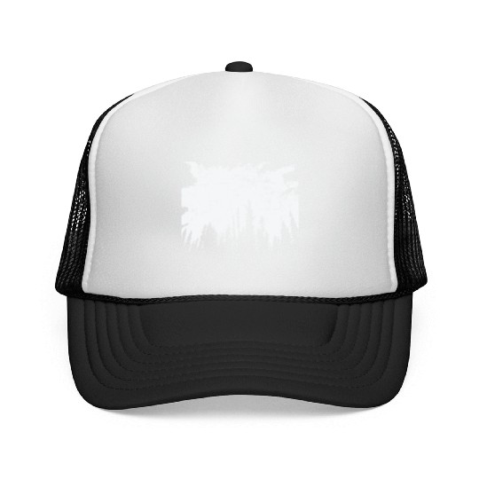 Forest at Night Nature Leaves Environment Trucker Caps