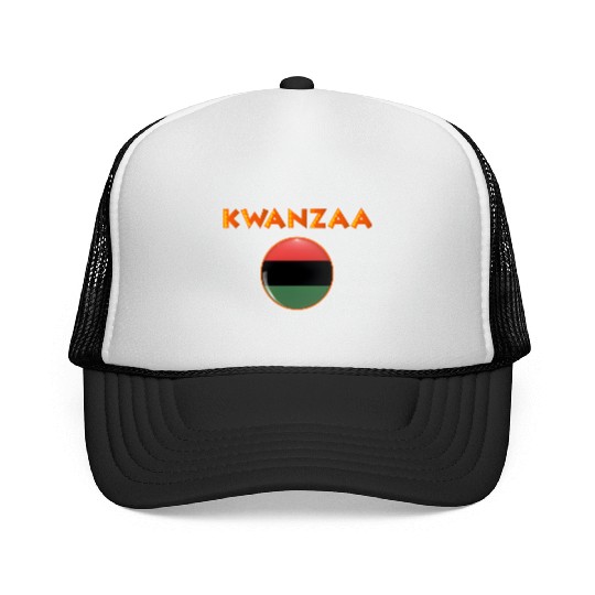Kwanzaa's Cultural Tapestry, Songs, Dances, Drums. Trucker Caps