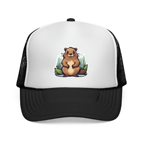 Eager Beavers Trucker Caps