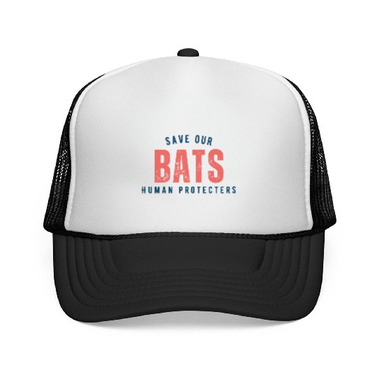 Bats Human Protectors Trucker Caps