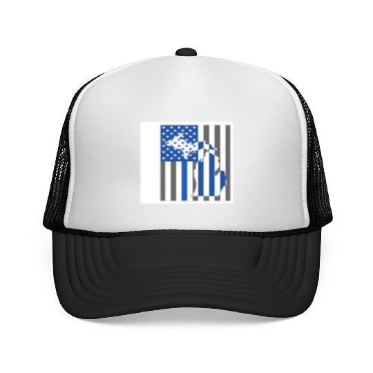 Police Trucker Caps, Michigan State Police Trucker Caps, Detroit