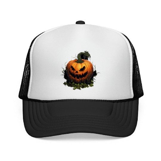 Halloween - Jack-O-Lantern Trucker Caps