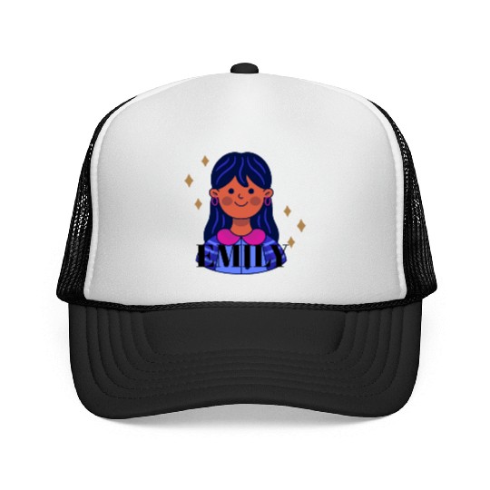 emily name Trucker Caps
