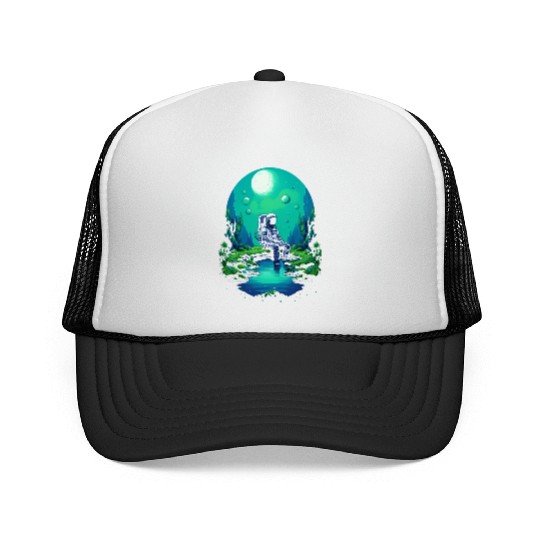 Astro Meditation Trucker Caps