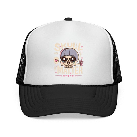 Totenkopf Skull Skulls Totenschädel Spruch Trucker Caps